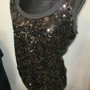 Sequin tank top